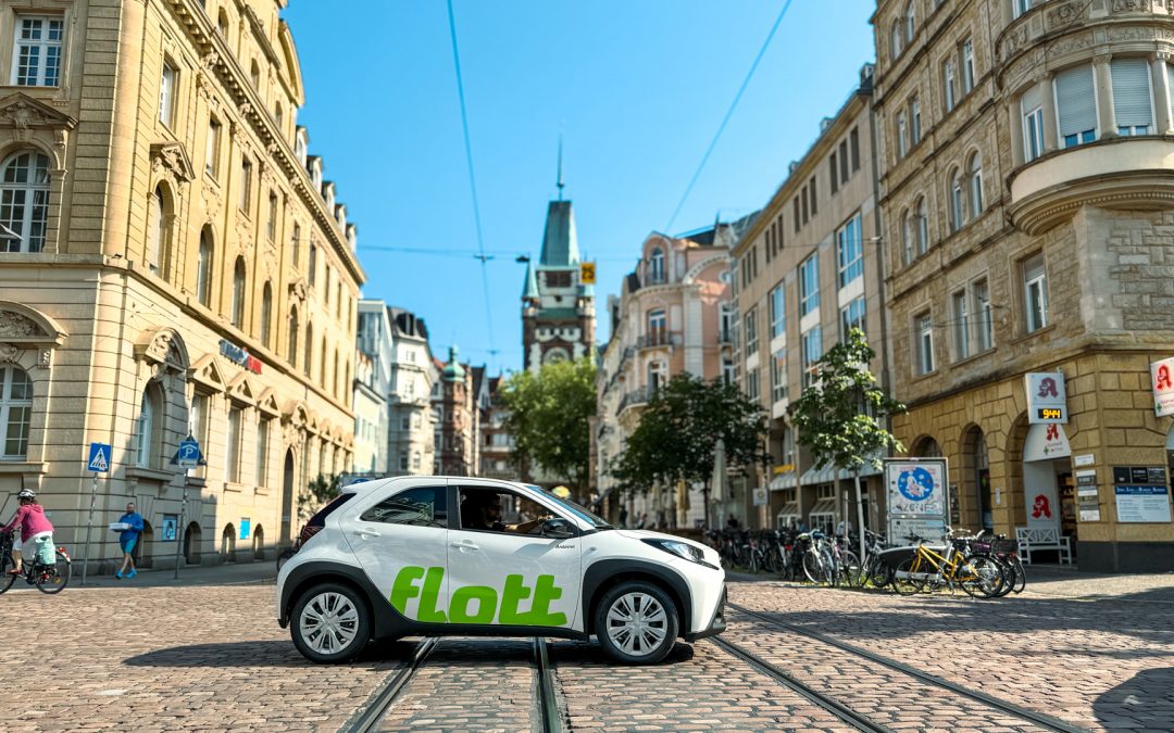 Neues Angebot der Grünen Flotte: “flott” – Free-Floating-Carsharing in Freiburg!
